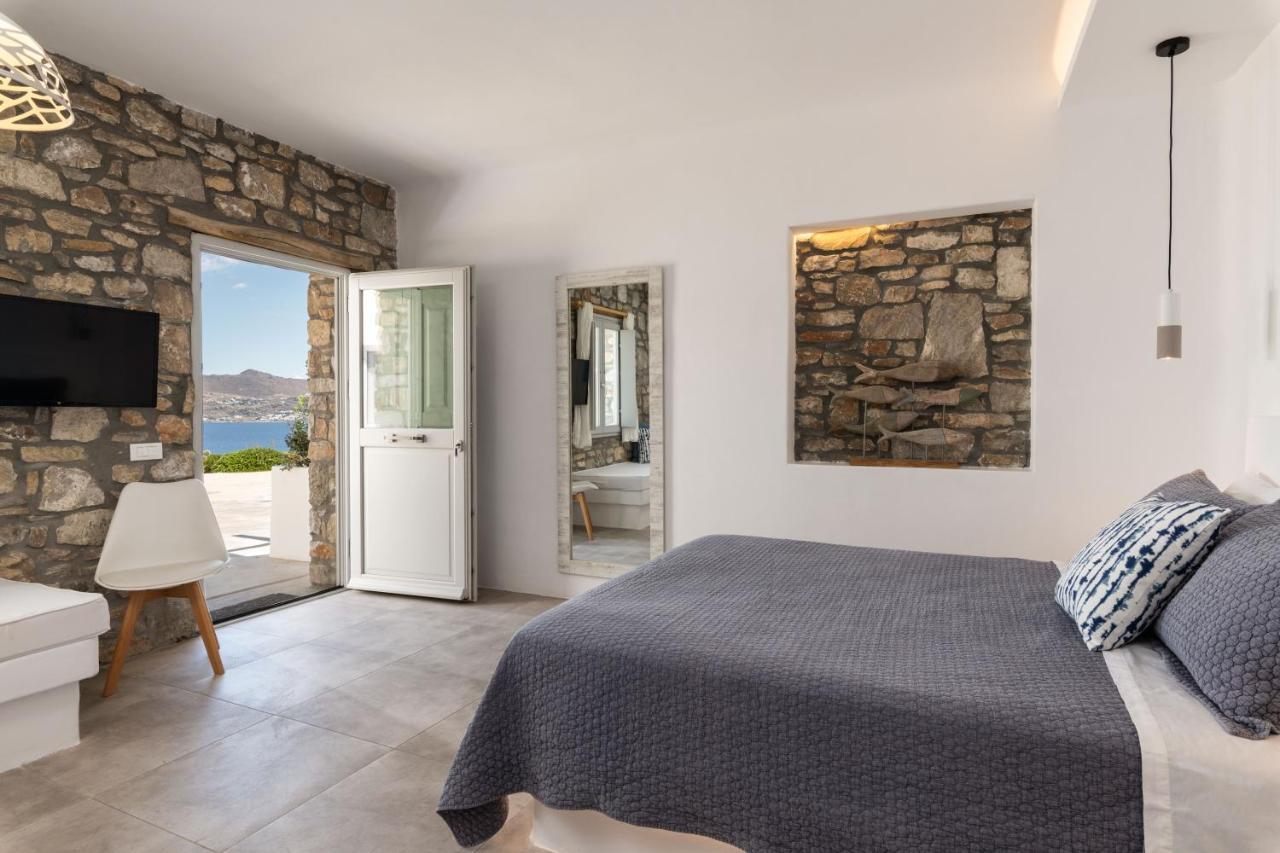 Aegean View Apartments Mykonos Agios Ioannis Diakoftis Bagian luar foto