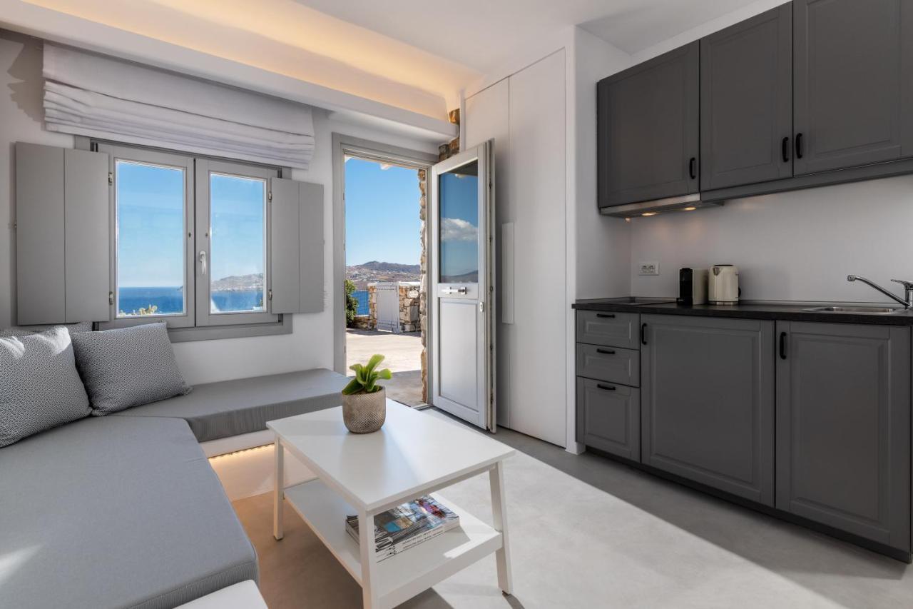 Aegean View Apartments Mykonos Agios Ioannis Diakoftis Bagian luar foto